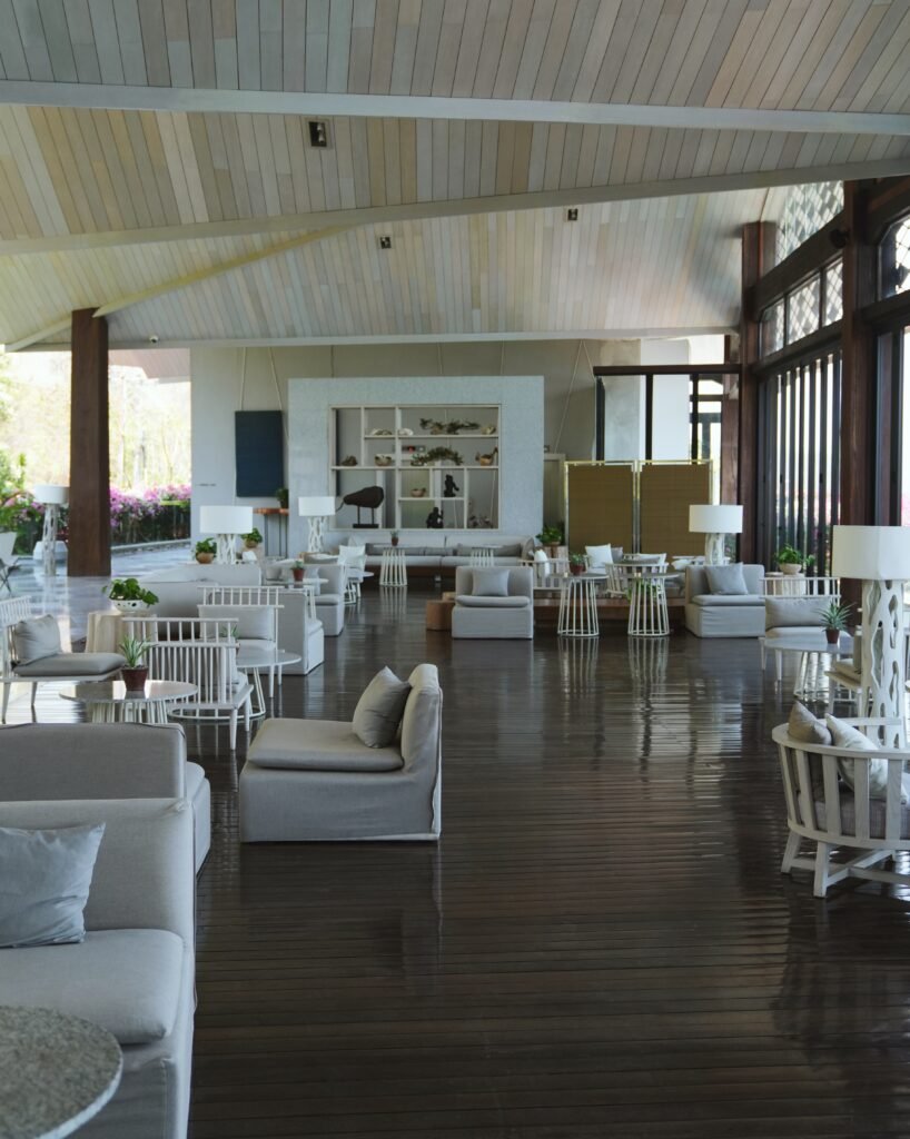 Ayana Komodo lobby in Labuan Bajo