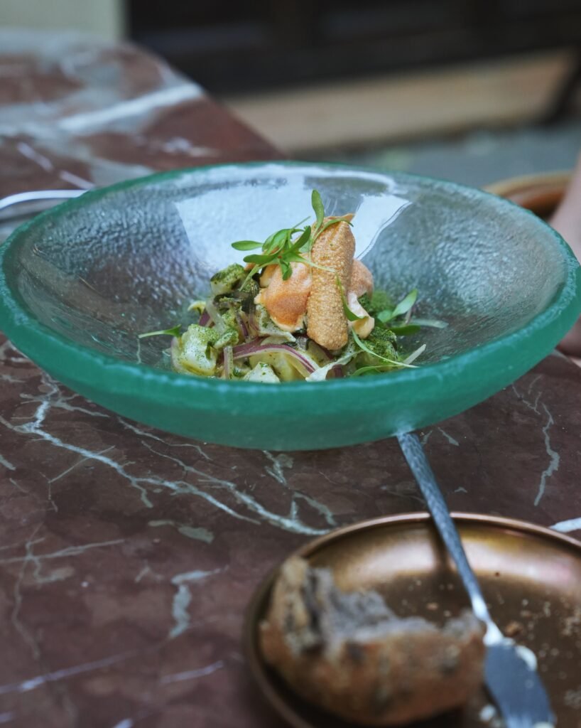 Ceviche at Botànic restaurant in Palma de Mallorca